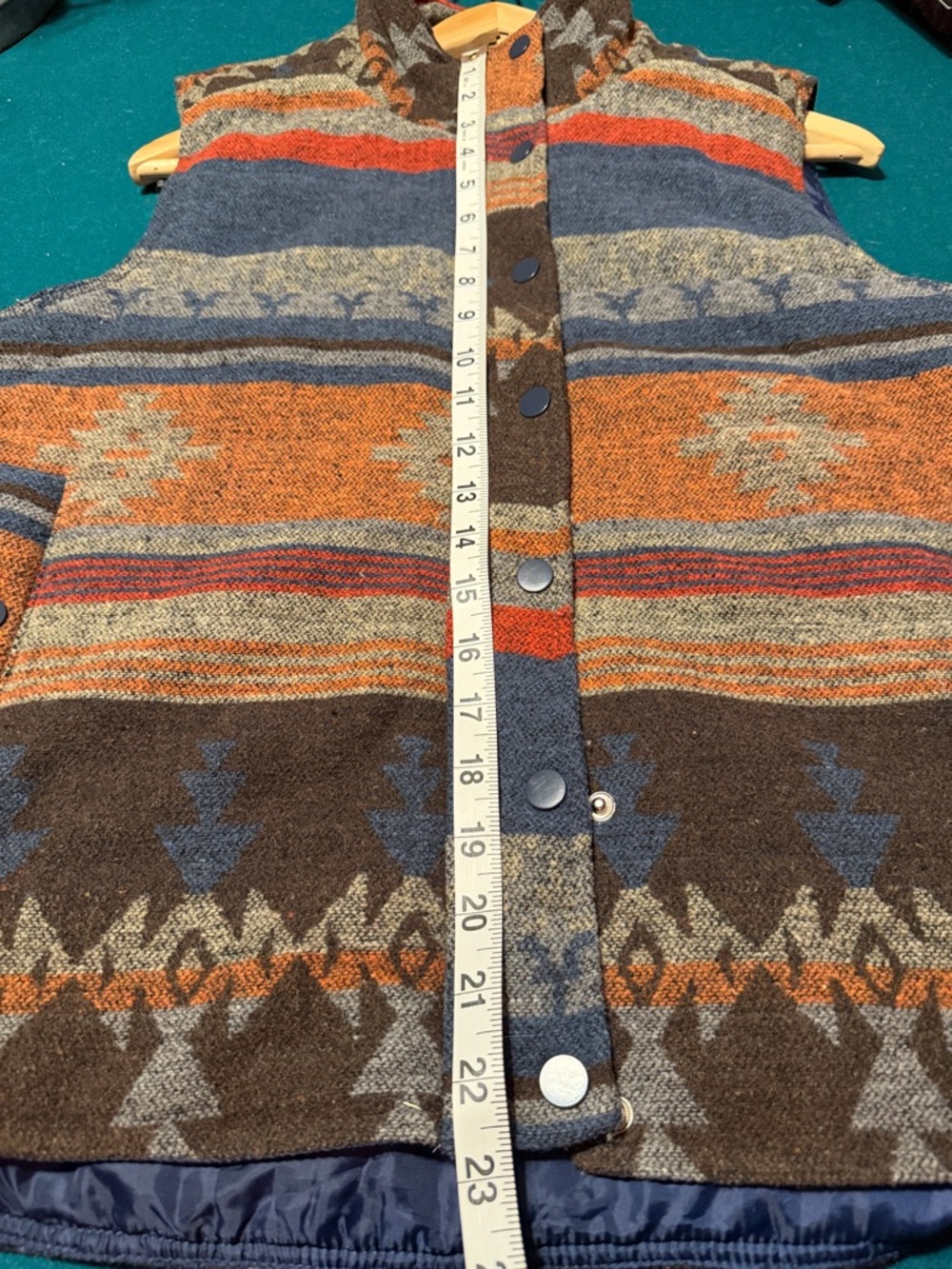 Staccato Multi-Color Patterned Women’s Vest - Picture 9 of 10